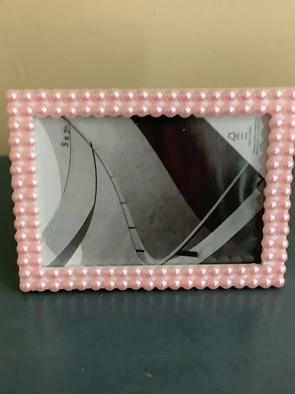 5x7 pink pearl frame